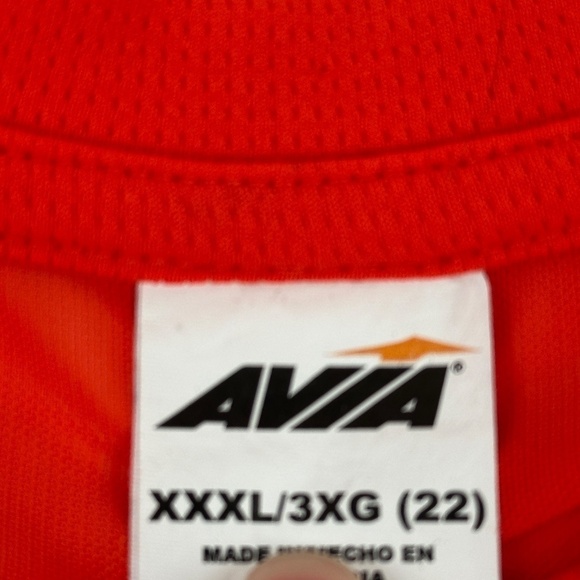 Avia Athletic Tank Top Womens XXXL 22 Red - Picture 2 of 9